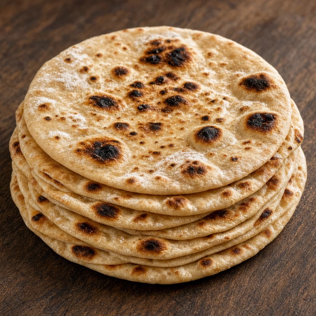 Soft Tandoori-Style Atta Roti