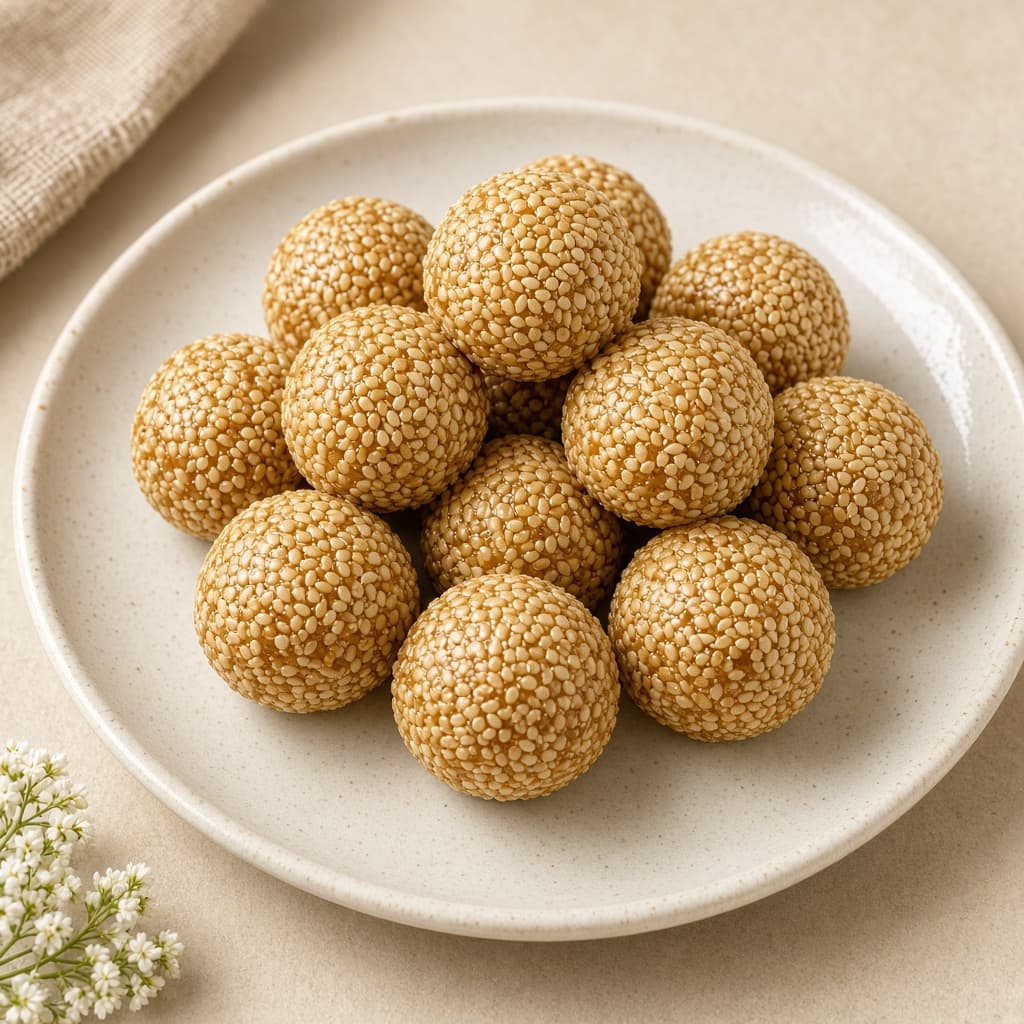 Soft Til Gud Sesame Ladoo
