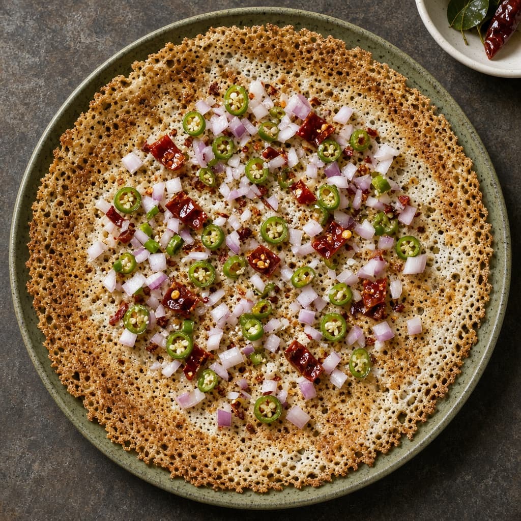 Sooji Rava Instant Dosa