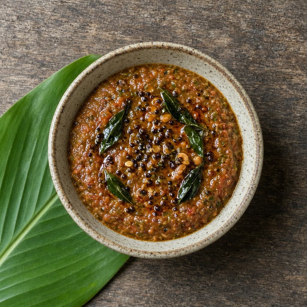 South Indian Capsicum Chutney