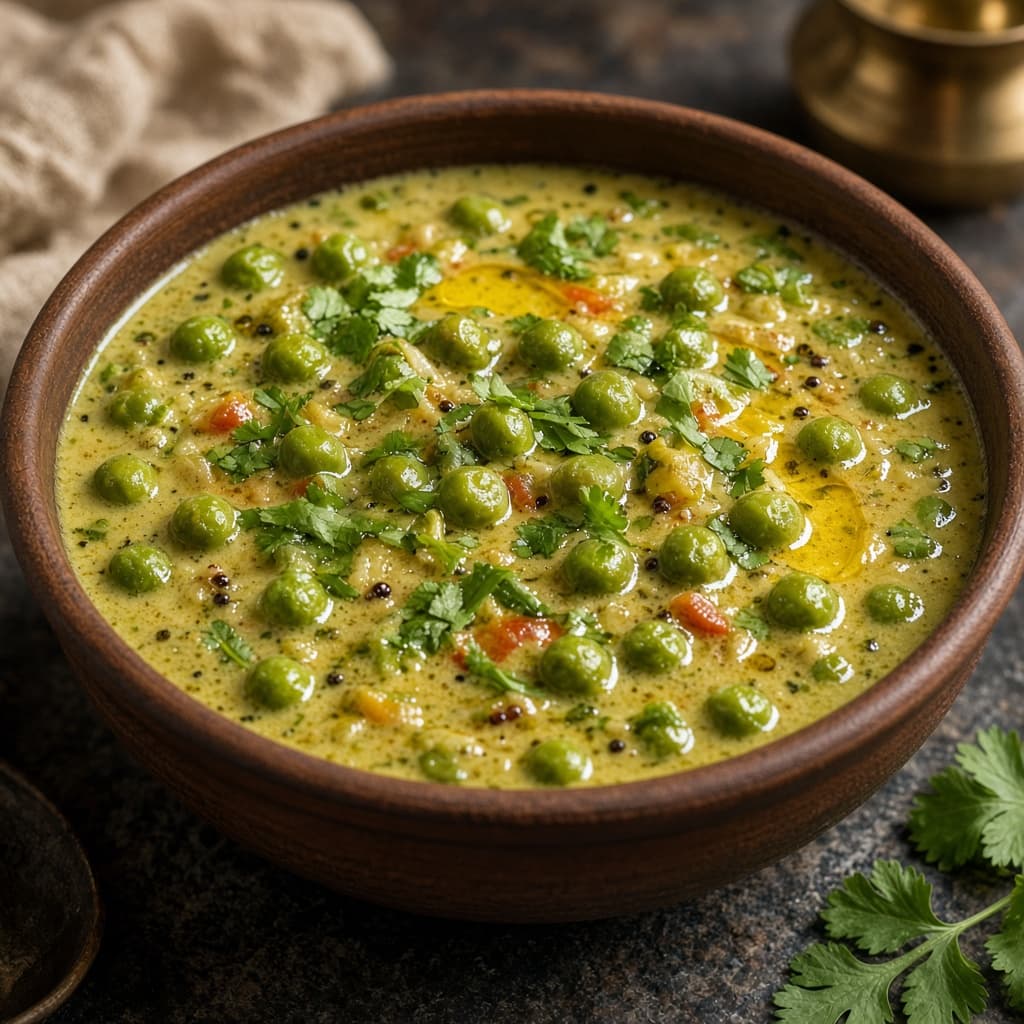South Indian Green Peas Kurma