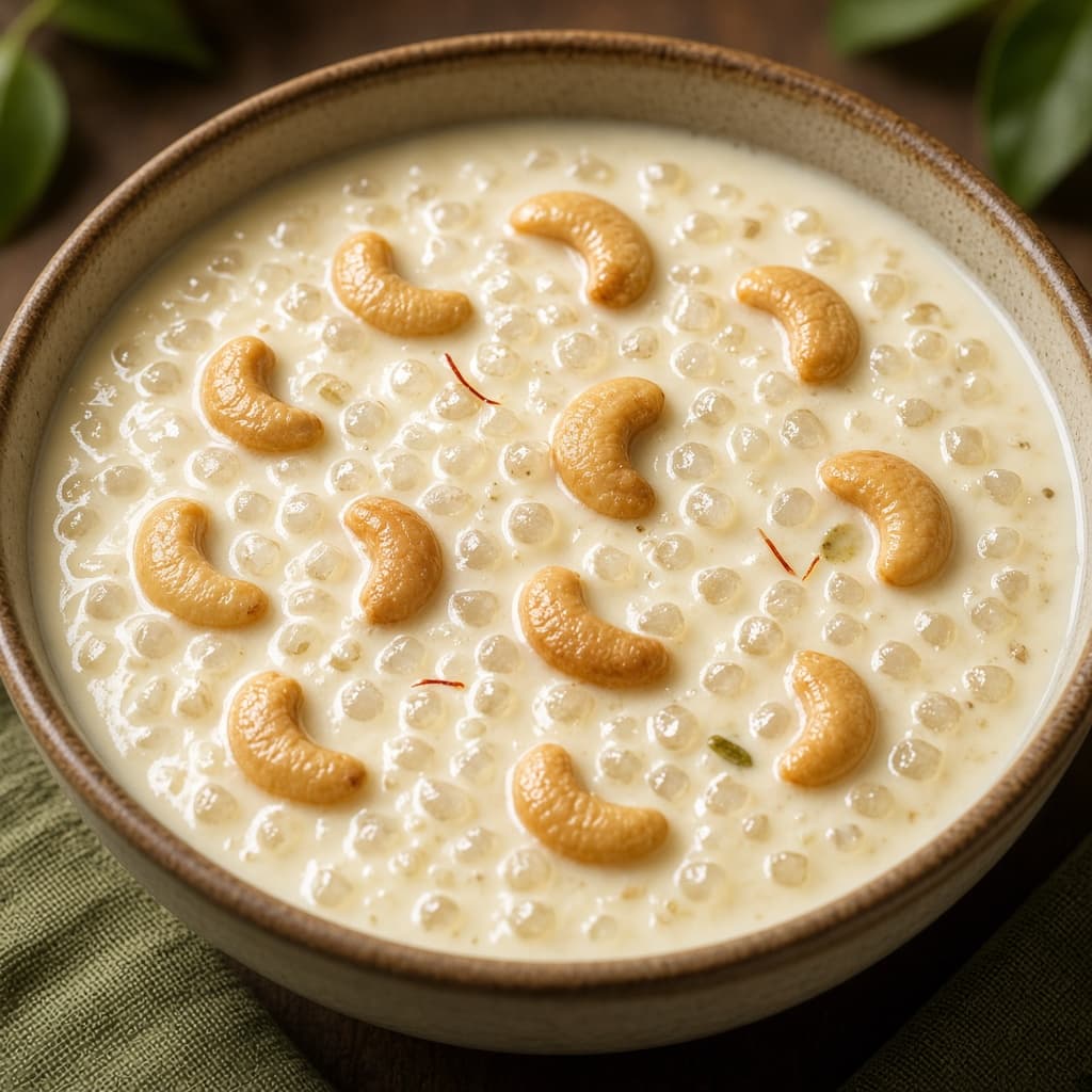 South Indian Javvarisi Sago Payasam