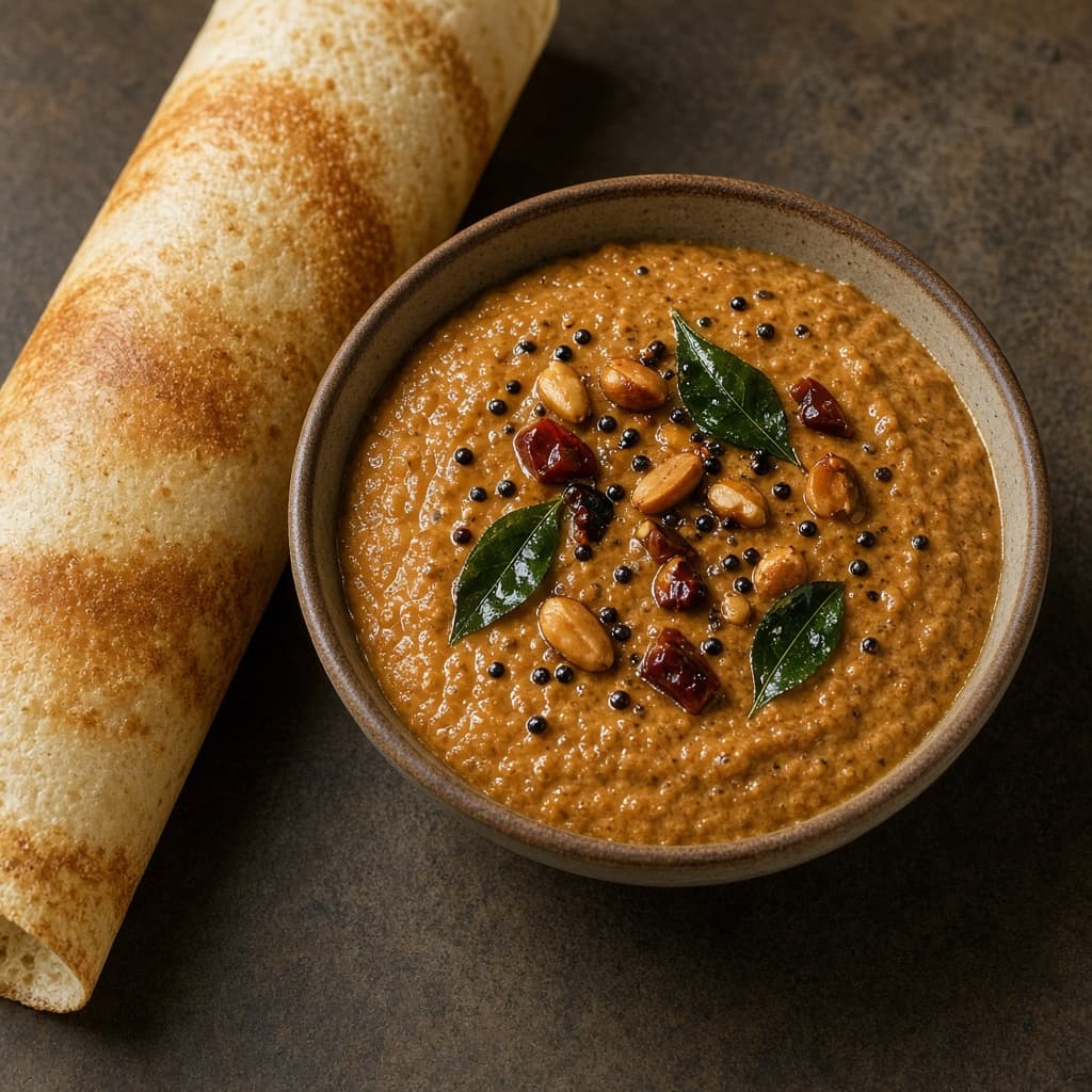 South Indian Peanut Chutney