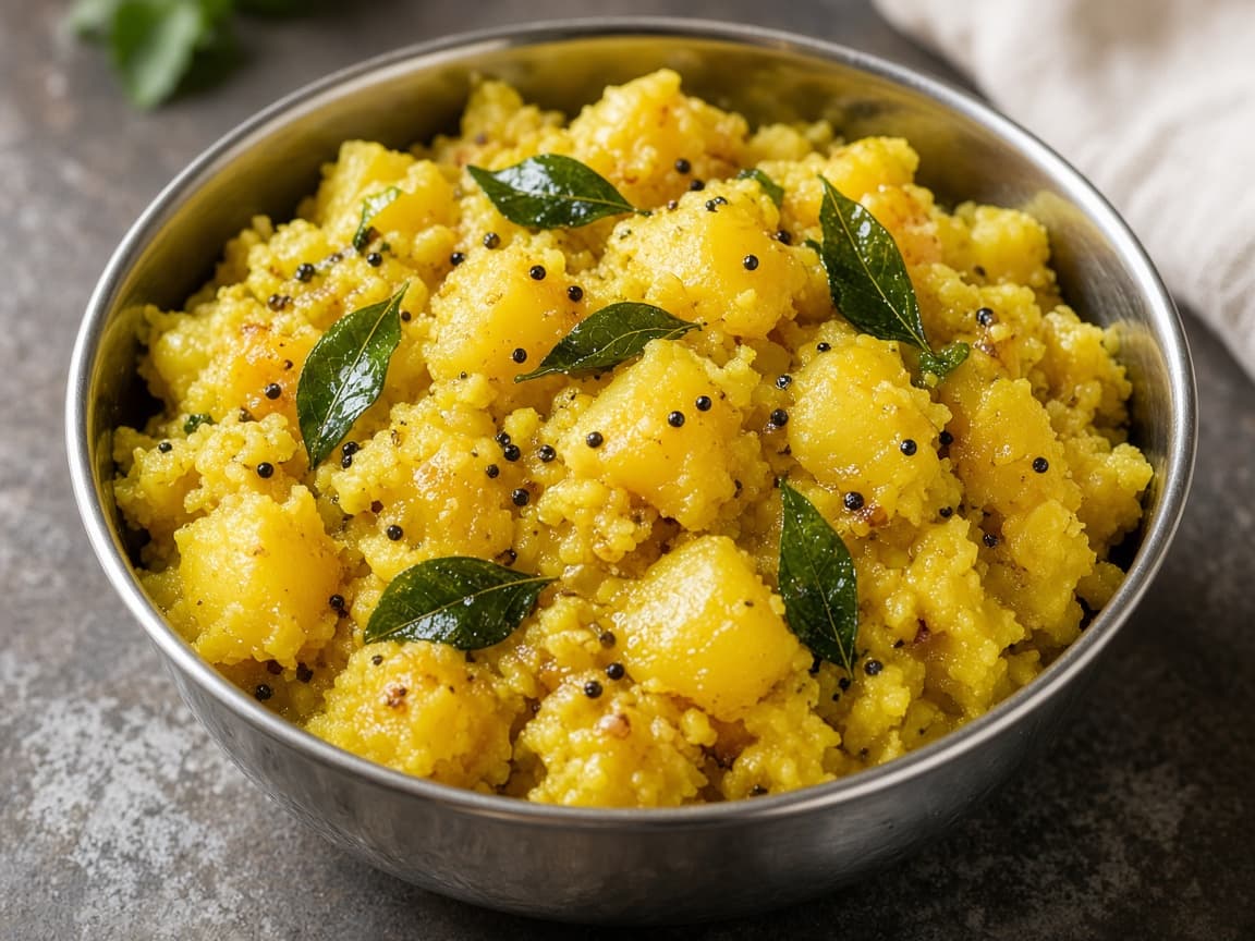 South Indian Potato Masala Curry