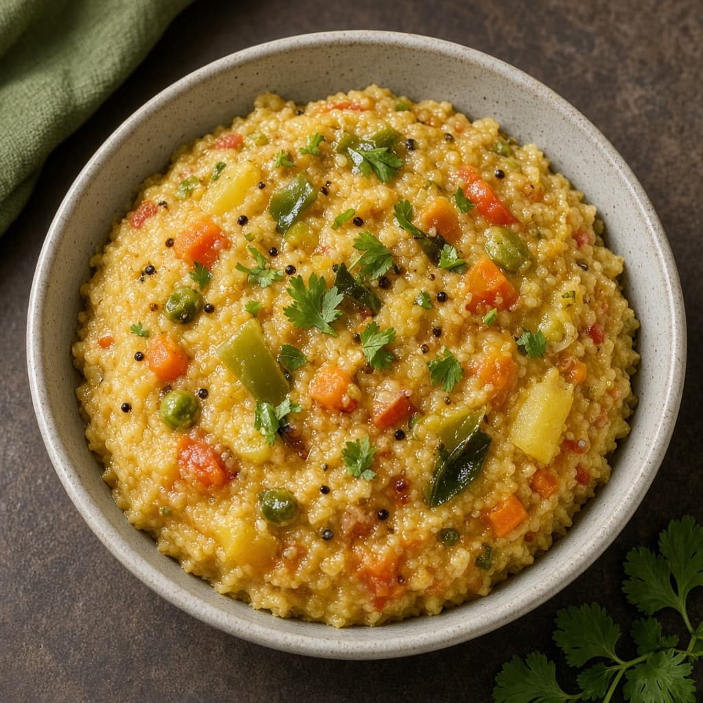 South Indian Rava Kichadi