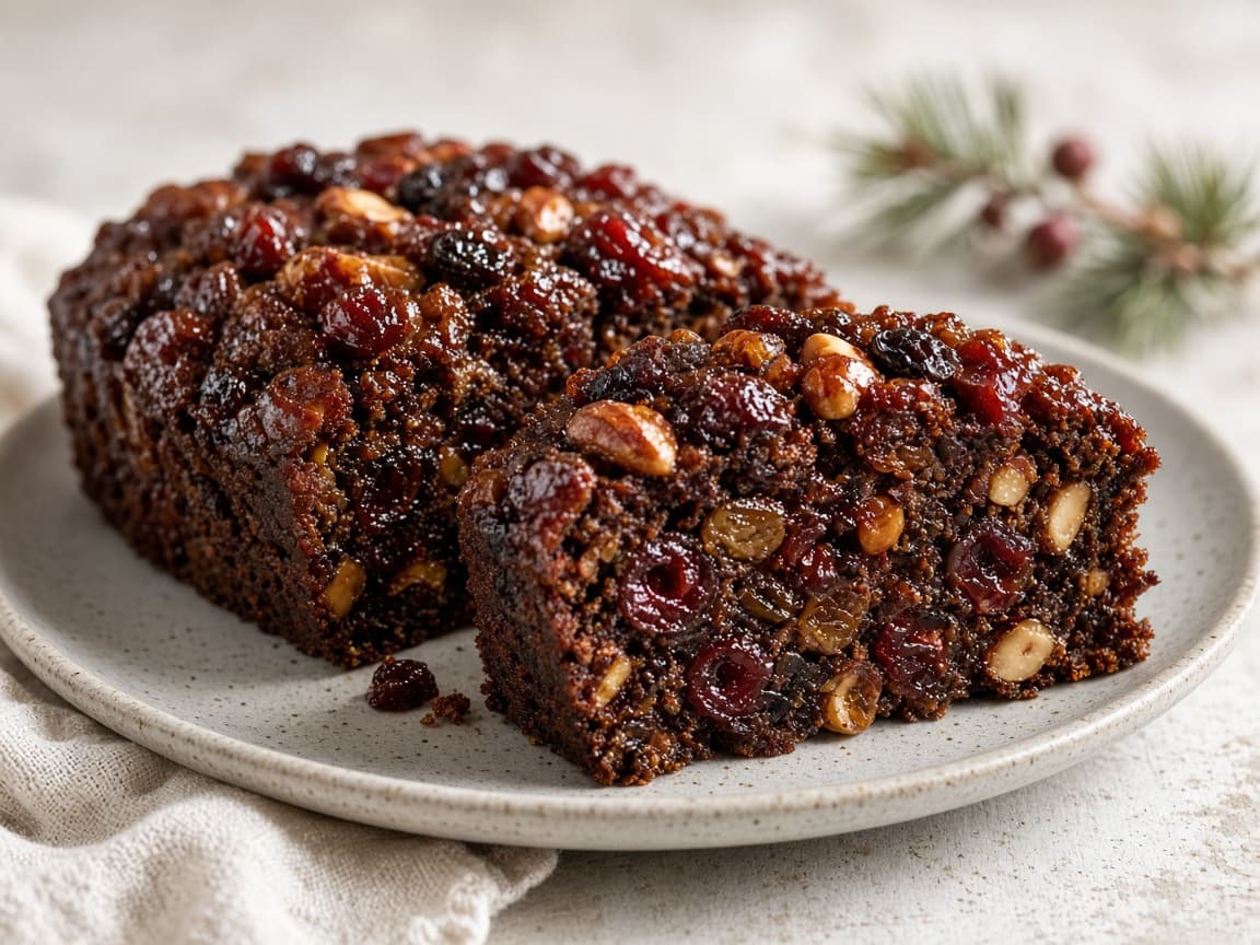 Spiced Red Wine Fruit Cake