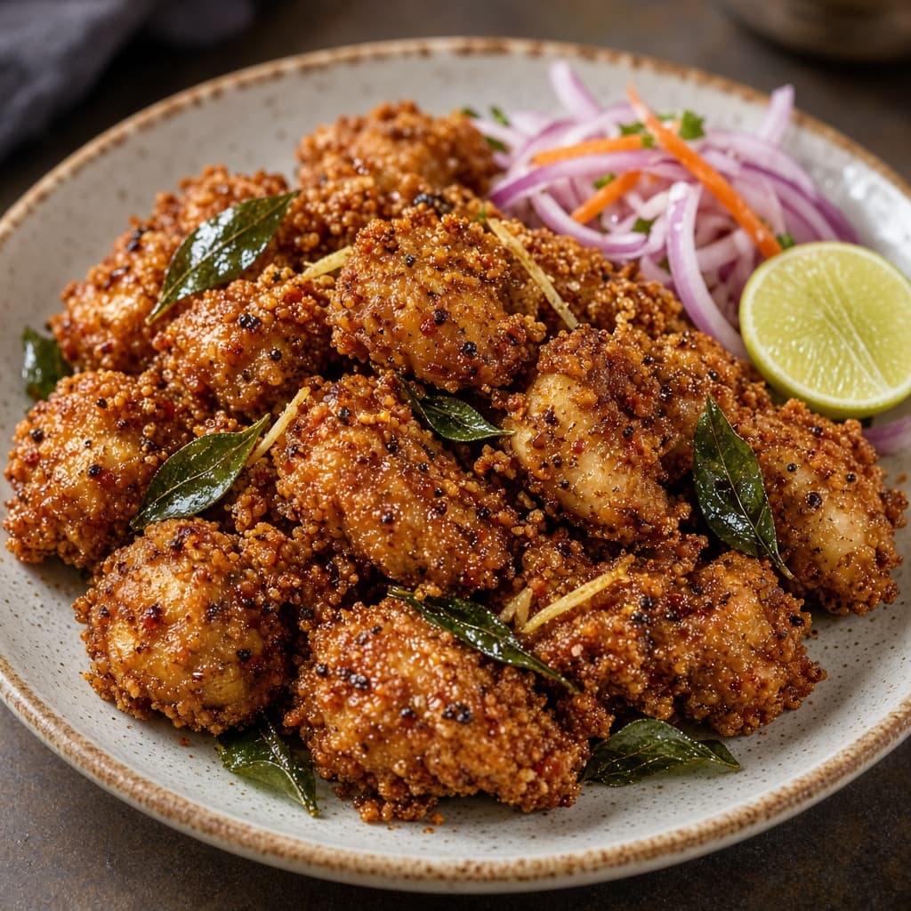 Spicy Airfry Mushroom 65