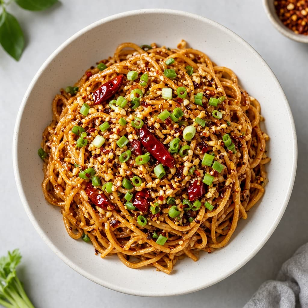Spicy Chilli Garlic Noodles