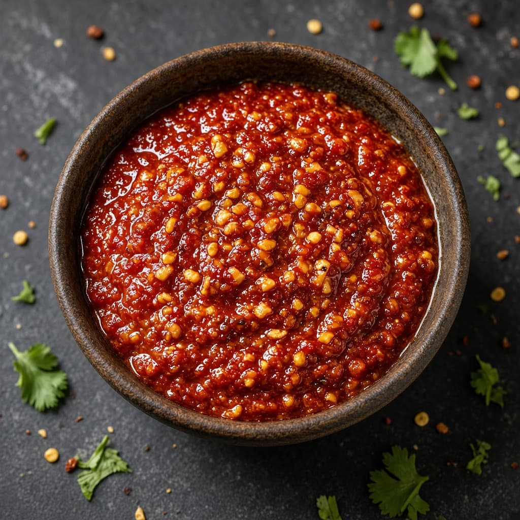 Spicy Lahsun Garlic Chaat Chutney