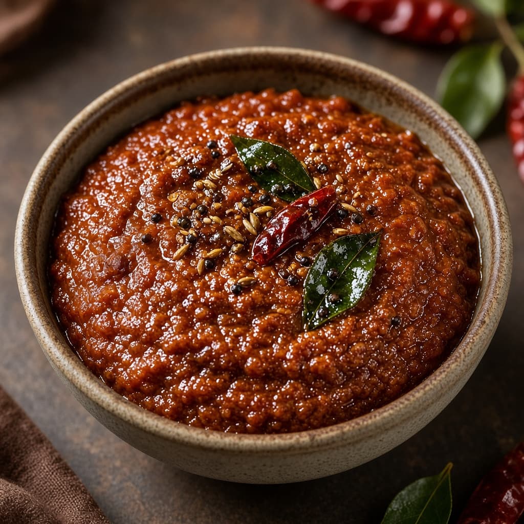Spicy South Onion Chutney