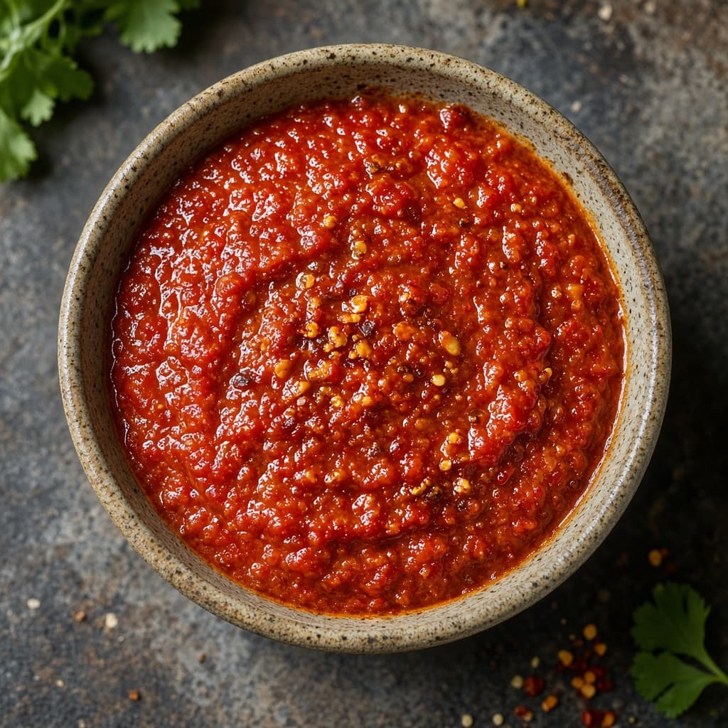 Spicy Tomato Momos Chutney
