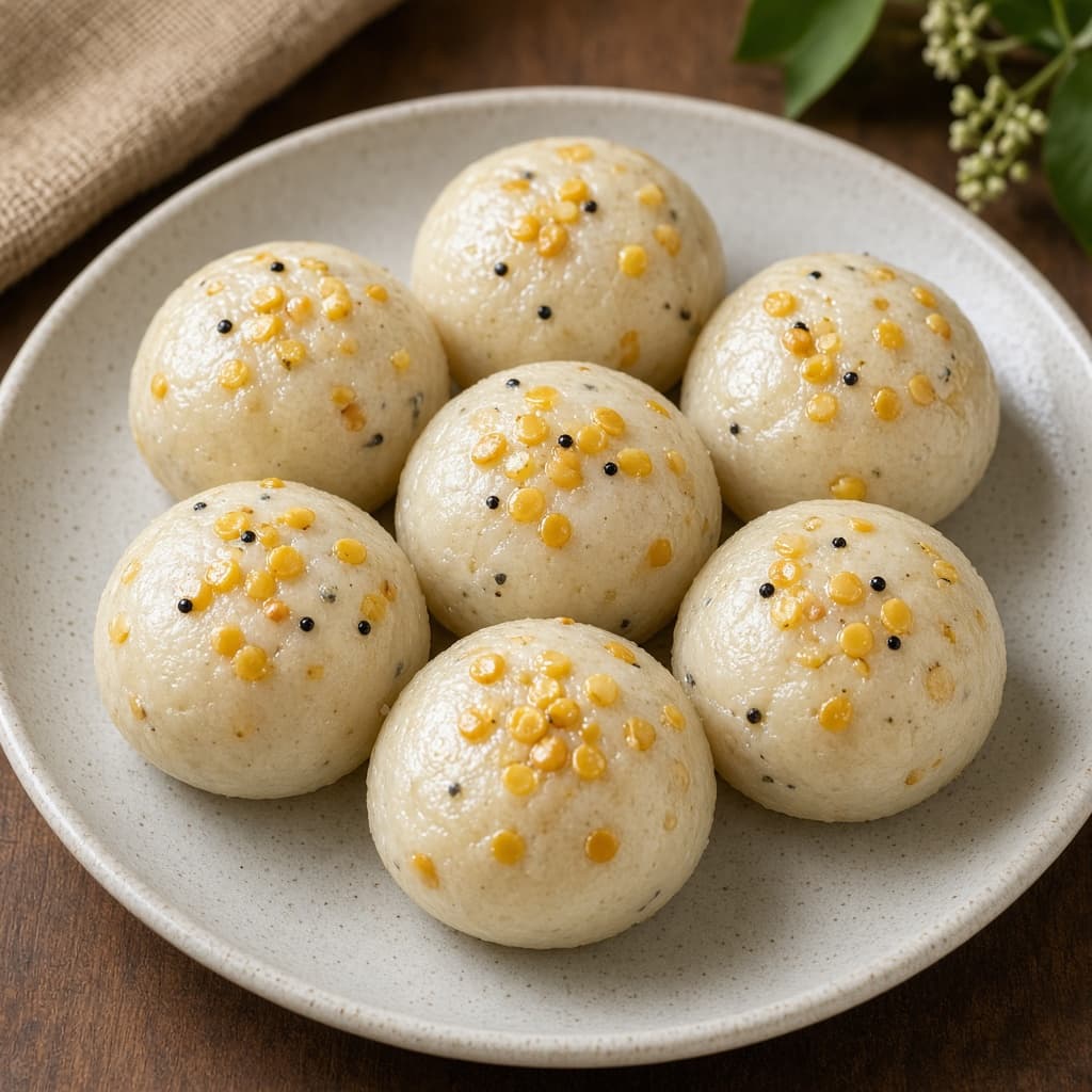 Steamed Sweet Chana Dal Kozhukattai
