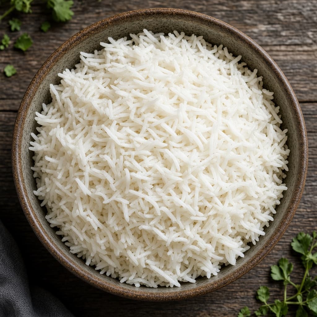 Stovetop Fluffy Basmati Rice
