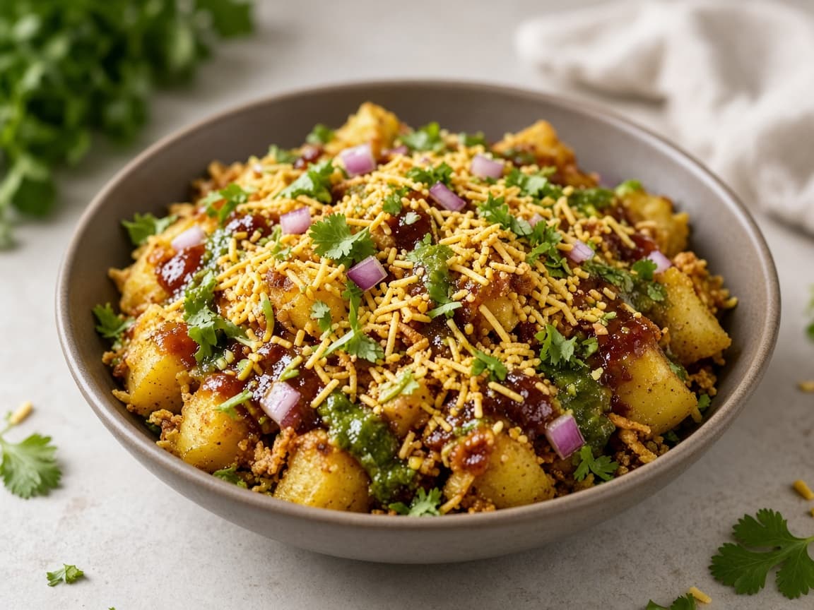 Street Style Aloo Chaat