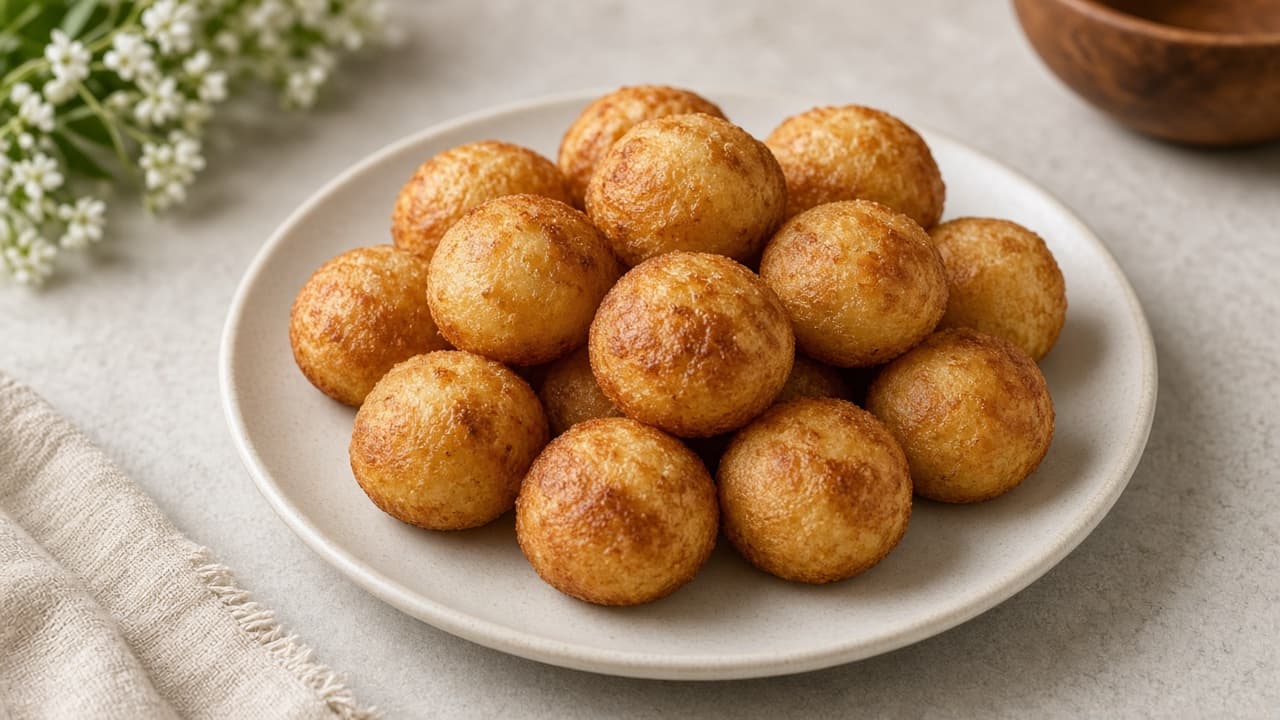 Sweet Banana Appam Paniyaram