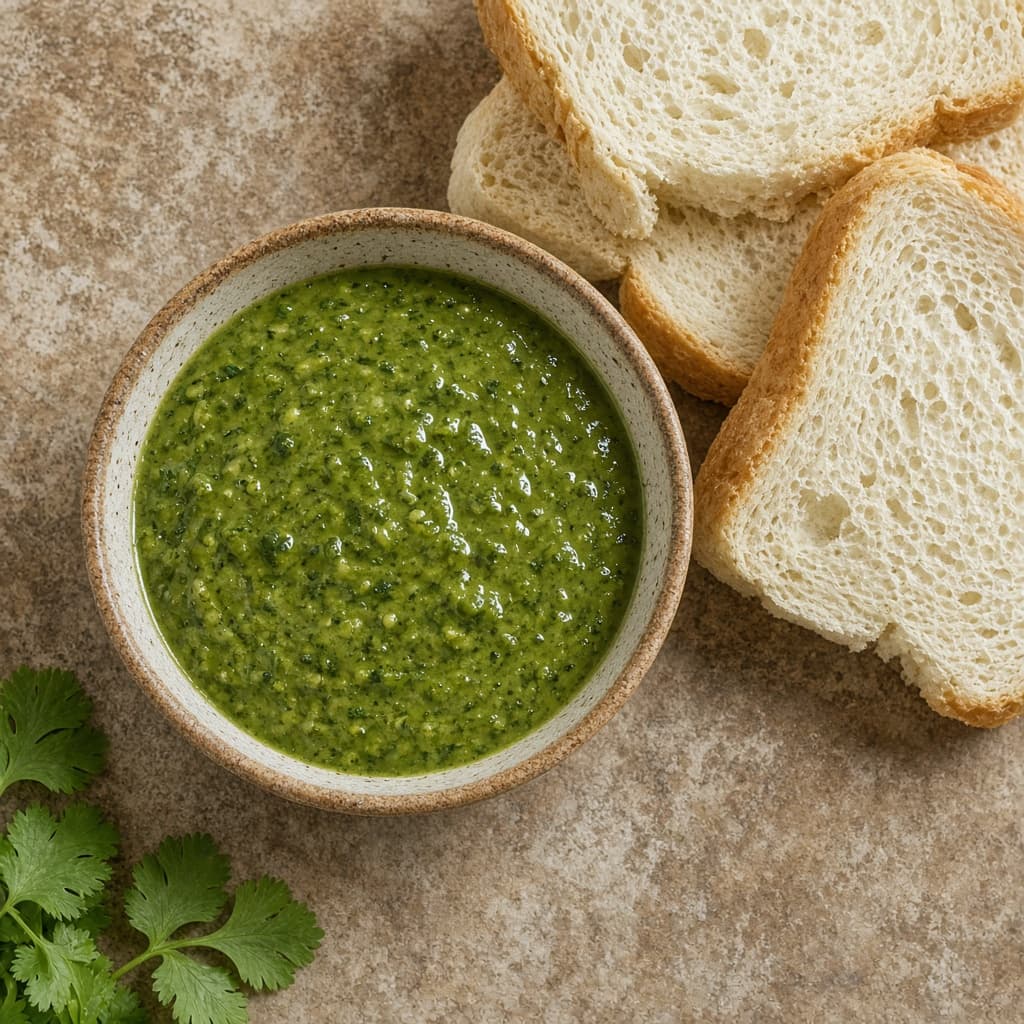 Sweet Tangy Green Chutney