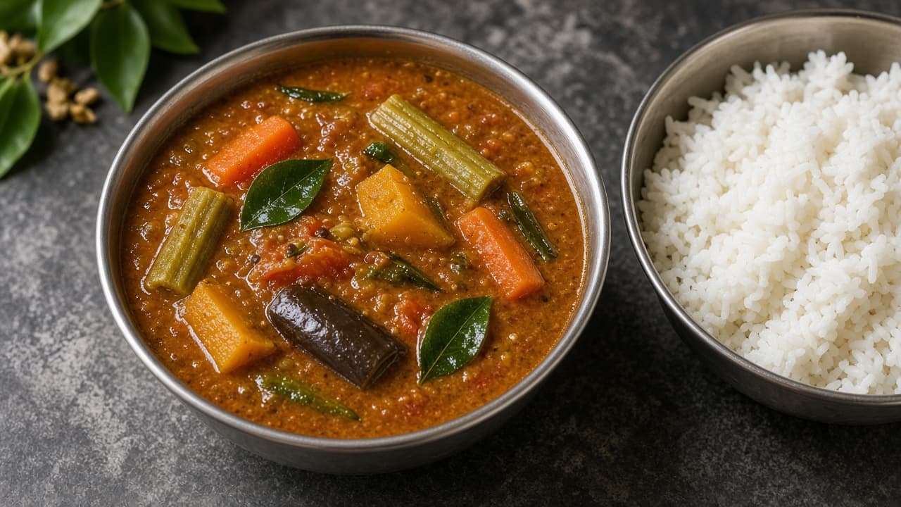 Tamil Arachuvitta Sambar