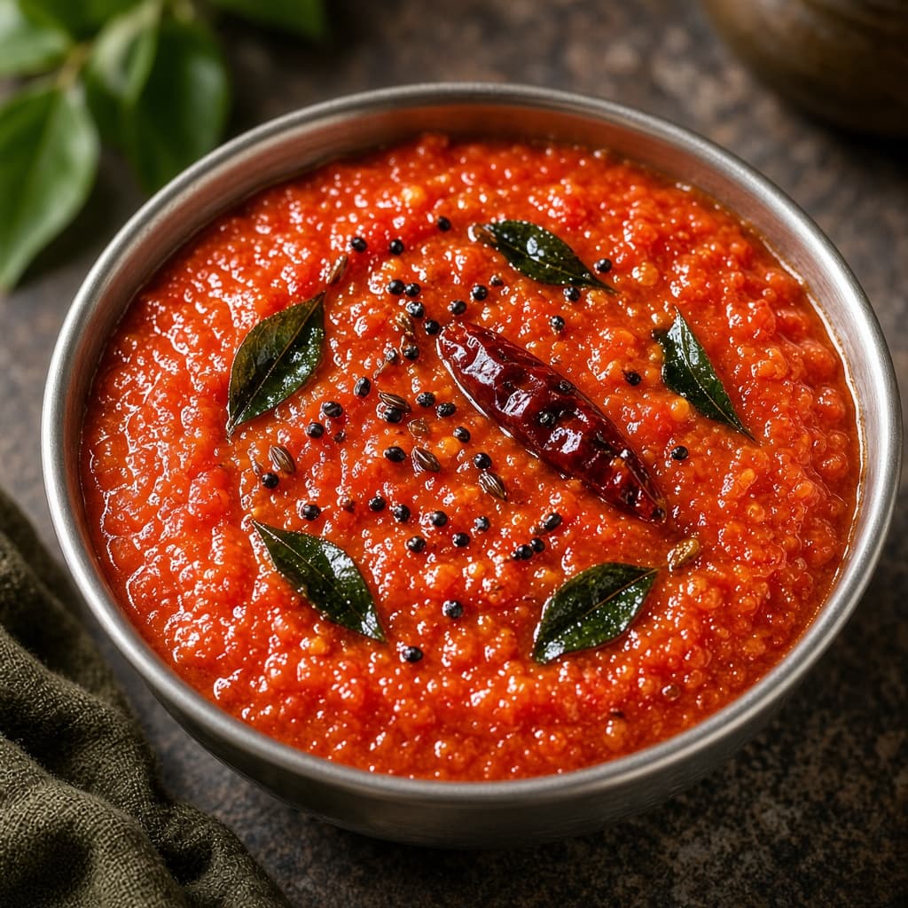 Tangy South Indian Tomato Chutney