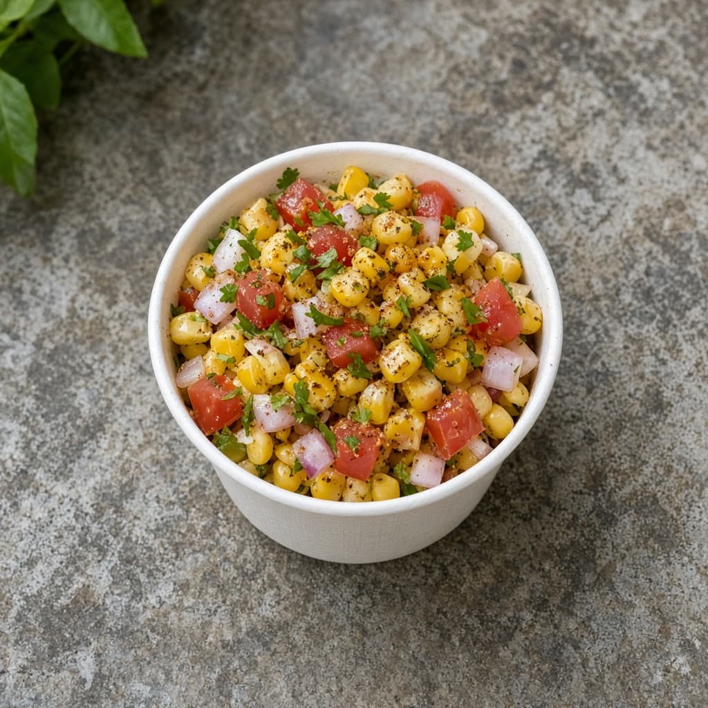 Tangy Sweet Corn Chaat