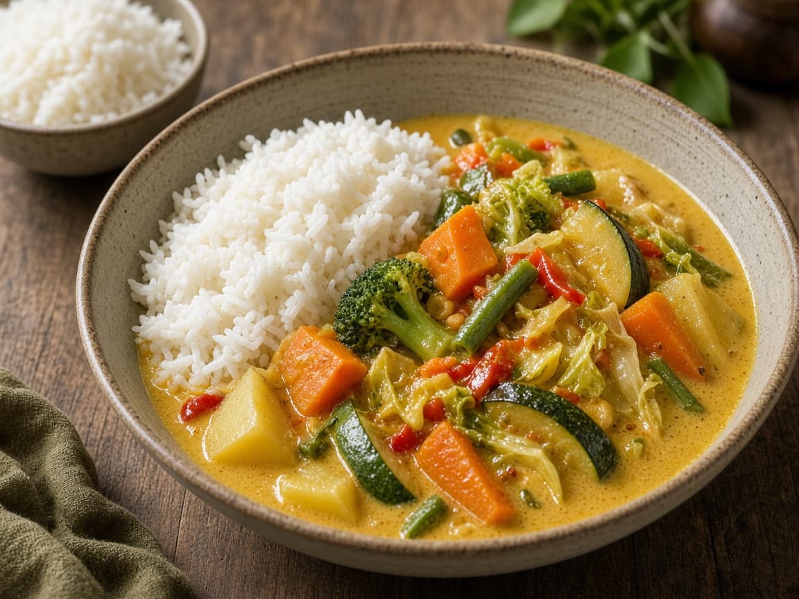 Thai Yellow Veg Curry Dietghar
