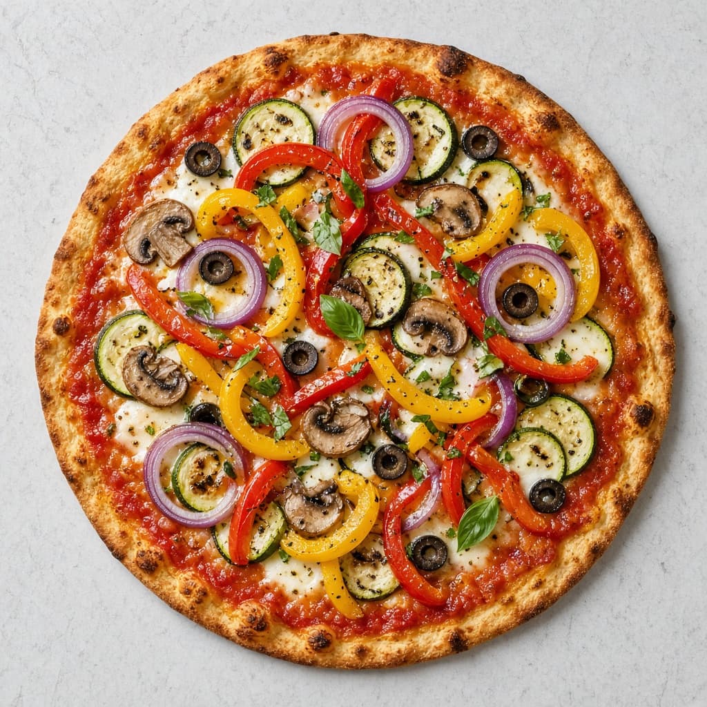 Thin Crisp Homemade Pizza