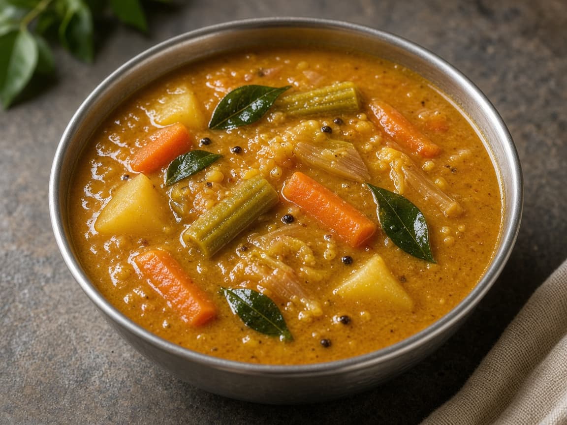 Traditional Tamil Sambar