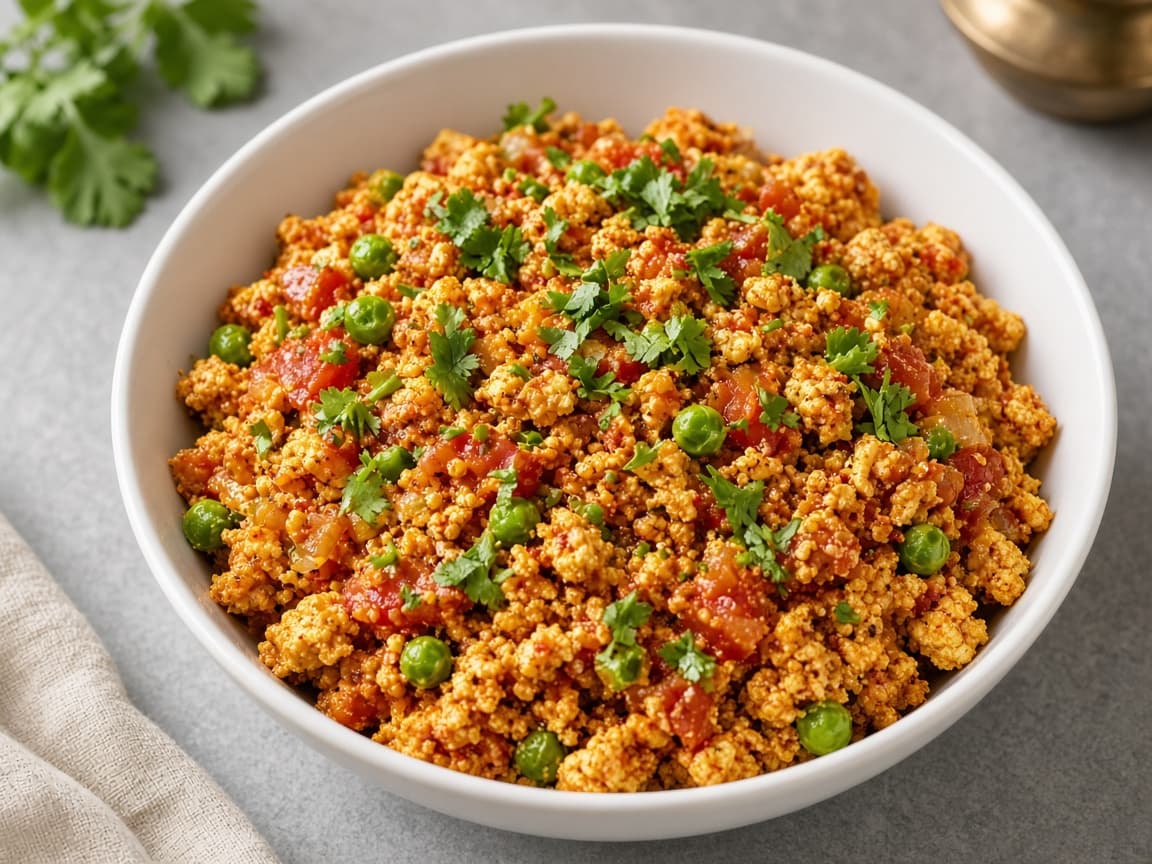 Weeknight Paneer Bhurji Masala