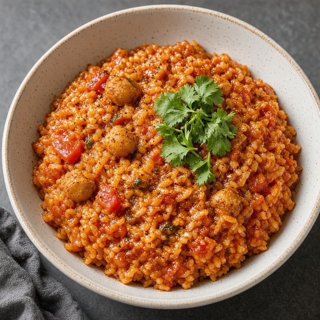 Weeknight Spiced Tomato Rice