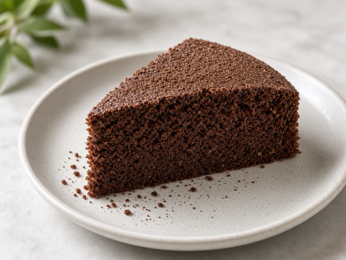 Whole Wheat Eggless Chocolate Cake