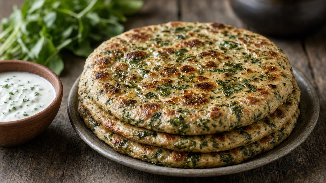 Winter Bathua Paratha